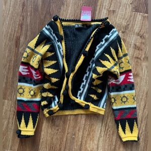 Vintage Crop Pom Sweater never worn